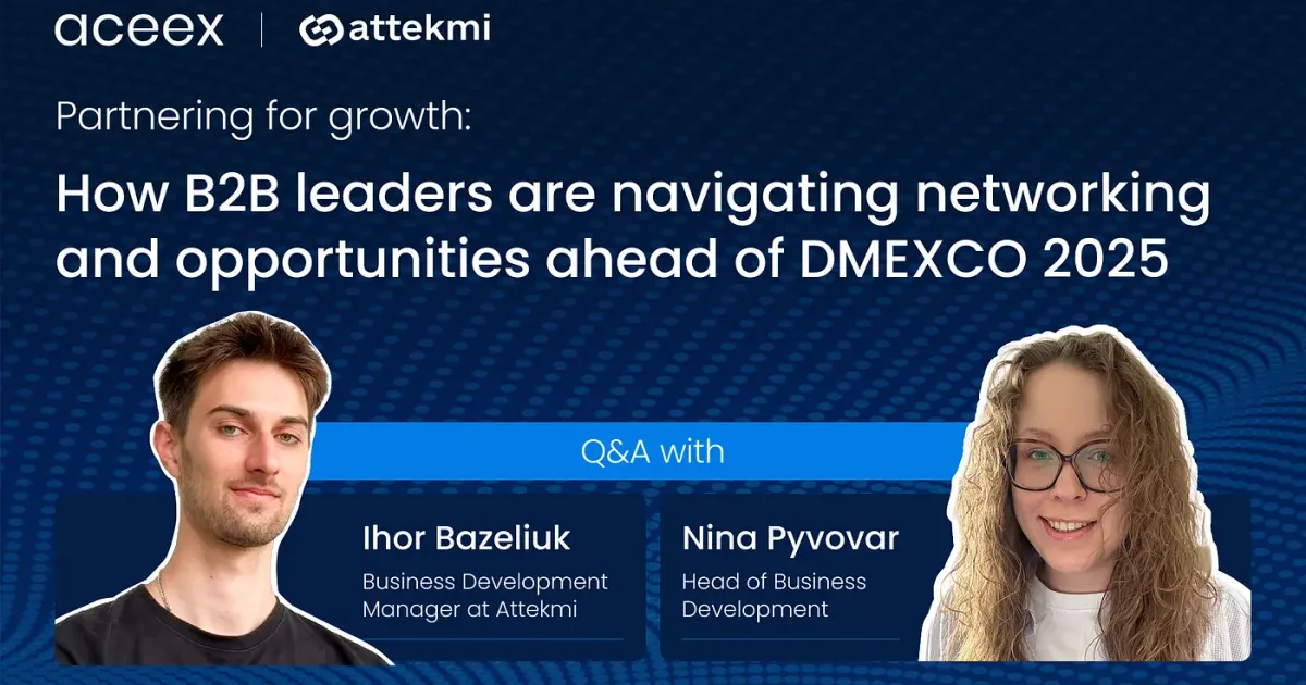 Partnering for growth: How B2B leaders are navigating networking and opportunities ahead of DMEXCO 2025